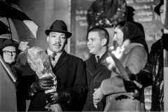 Katarina Taikon and Martin Luther King, 1964, photographie, TT News Agency © Pers Anders Thunqvis