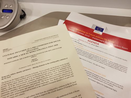 ERIAC joins EC consultations about the future of Roma policies for Roma