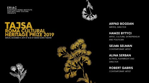 Finalists of the Tajsa Roma Cultural Heritage Prize 2019 announced!