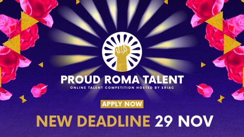 DEADLINE EXTENDED: PROUD ROMA TALENT Competition