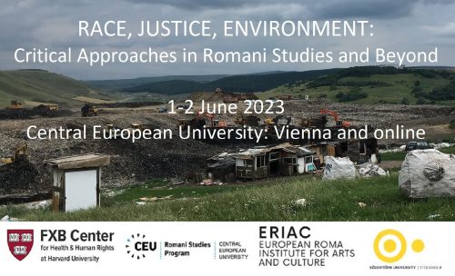 CONFERENCE: Racism, Justice, Environment: Critical Approaches in Romani Studies and Beyond