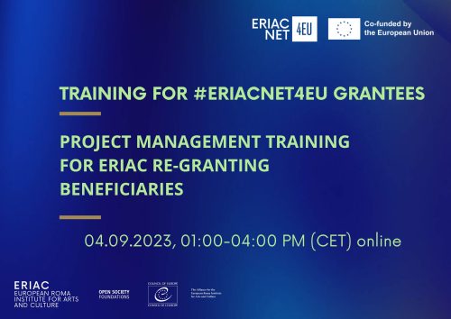 PROJECT MANAGEMENT TRAINING FOR ERIAC RE-GRANTING BENEFICIARIES