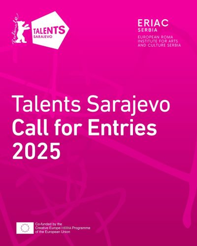 OPEN CALL FOR ENTRIES – Talents Sarajevo 2025 Fellowship for Roma in Film