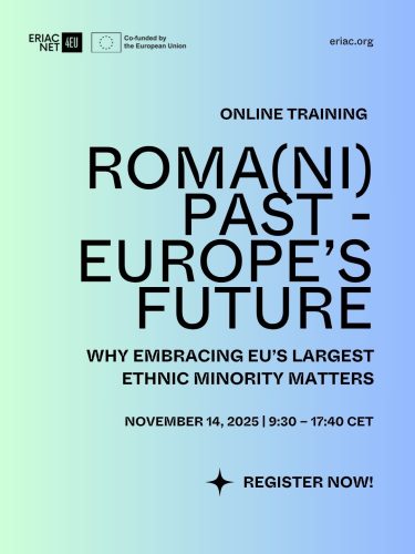 Online Training on Romani Identity, History and Culture