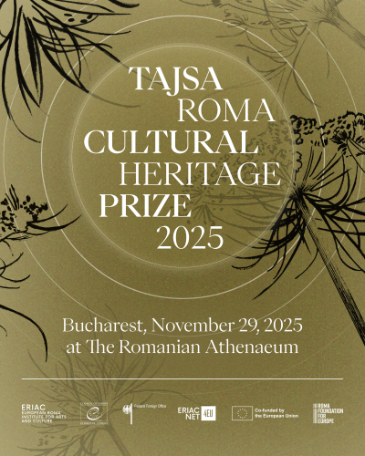 ERIAC Announces the 4th Edition of the Tajsa Roma Cultural Heritage Prize