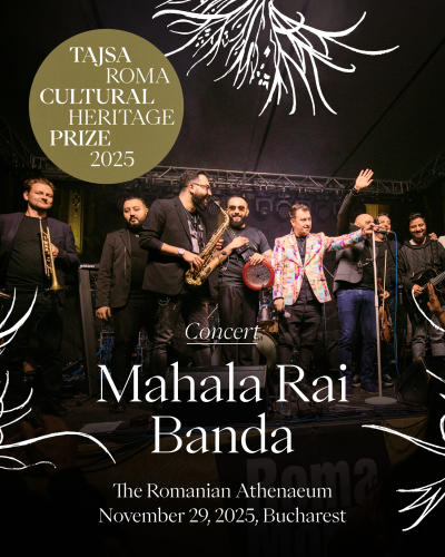 Mahala Rai Banda to Close the Tajsa Roma Cultural Heritage Prize 2025 Gala