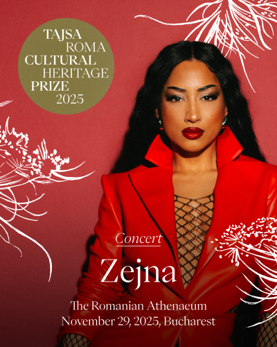 Zejna Murkić to Open the Tajsa Roma Cultural Heritage Prize 2025 Gala