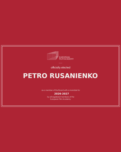 Petro Rusanienko elected as Roma and Sinti representative to the European Film Academy Board