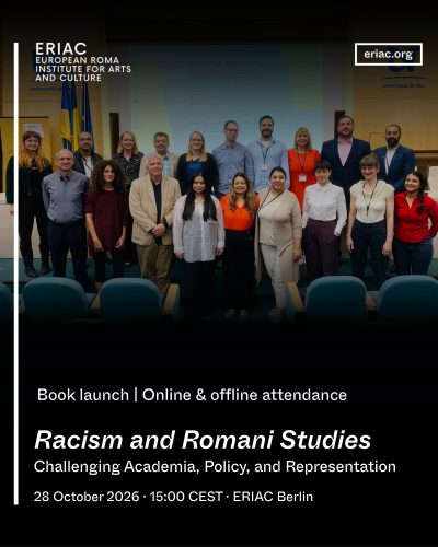 Book Launch | Racism and Romani Studies: Challenging Academia, Policy and Representation
